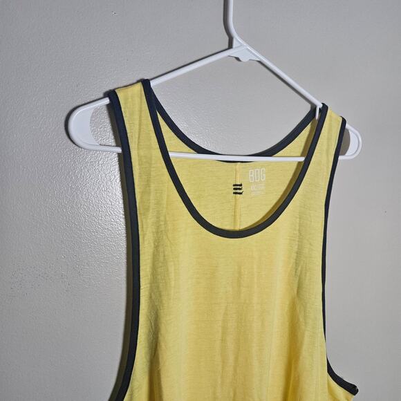 NWOT BDG Supercut Tank Top Sz XXL in Yellow - Picture 3 of 12